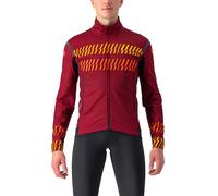CASTELLI Unlimited Perfetto Ros 2 Light Jacket, für Herren, Größe L, Radjacke, bordeaux
