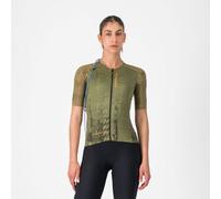 Castelli - Unlimited Pro 2 Jersey - Maillot vélo femme Forest Green / Elmwood / Vivid Ora - S