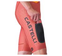 Castelli Unlimited Short Sleeve Race Suit Orange L Homme