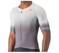 Maillot Castelli UPF Manches Courtes Gris, Taille S