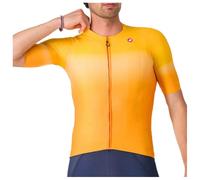 Castelli – Maillot de cyclisme UPF manches courtes orange vif XL
