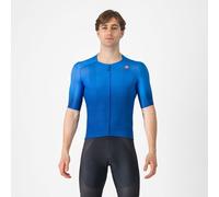 Castelli - UPF Jersey - Maillot vélo homme Azzurro Italia - L