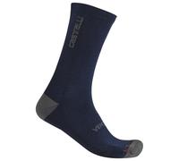 Chaussettes Castelli Venti Soft Merino bleu nuit - L-XL