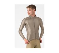 Veste coupe-vent Castelli Aria Shell 2 marron beige - XL