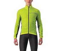 Castelli Veste Squadra Stretch Lime Jaune Gris Foncé