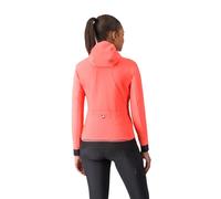 Veste coupe-vent légère Castelli Fly Unltd rose vif femme - S
