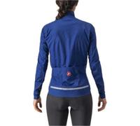 Castelli Go W Veste pour femme, imperméable et respirante, protection contre la pluie et le vent, légère et compacte