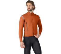 Castelli Perfetto Ros 3 Jacket Orange S Homme Mocha / Black Reflex
