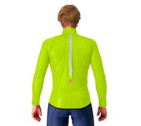 Castelli - Squall Shell Jacket - Veste vélo homme Electric Lime / Black - XS
