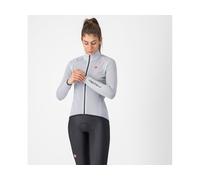 Castelli - Squall Shell W Jacket - Coupe-vent vélo femme Silver Gray / Black - S