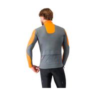 Veste coupe-vent Castelli Unltd Trail orange gris foncé - M
