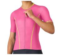 Castelli - Women's Anima Flow Jersey - Maillot de cyclisme - XS - rosa giro / mango mojito