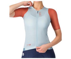 Castelli - Women's Corretto Jersey - Maillot de cyclisme - M - winter sky / hot sauce