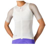 Castelli Maillot de cyclisme Corretto femme manches courtes ivoire/clay-black Taille S