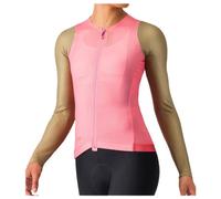 Castelli - Women's Corretto Long Sleeve Jersey - Maillot de cyclisme - M - rosa giro / elmwood