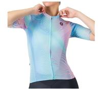 Castelli - Women's Cosmic Vortex Jersey - Maillot de cyclisme - L - multicolor pink green