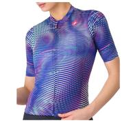 Castelli - Women's Cosmic Vortex Jersey - Maillot de cyclisme - L - multicolor ultraviolet rose