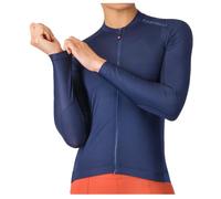Maillot Castelli Espresso 2 manches longues bleu nuit femme - S