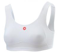 Castelli - Women's Rosso Corsa Bra - Maillot de corps de cyclisme - S - white