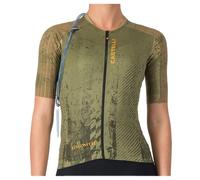 Castelli - Women's Unlimited Pro 2 Jersey - Maillot de cyclisme - XS - forest green / elmwood / vivid ora