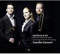 Caecilia-Concert - Castello & Co: Venetian Sonatas for Winds & String [New CD] O
