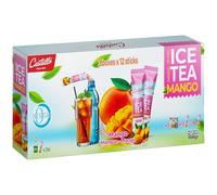 Castello since 1907 Thé Glacé (Ice Tea - Iced Tea) Zéro en Sachets | Mangue | Total 36 Sachets | 1 Sachet = 500 ml de Boisson | Zéro Calorie | Sans Sucres | Sans Aspartame