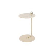 CASTELLUM Table D'appoint Sable Sable/ Travertin