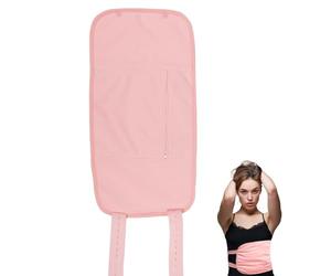 Caster Oil Pack - Body Care Pack Wrap | Bandage organique réutilisable pour la taille et la nuque | Tissu Huiles Essentielles | Kit de compression avec sangle élastique, anti-fuite, très absorbant