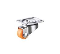 Caster Soft Rubber Universal Wheel Swivel Roller Pour la Maison et le Bureau(Color2)