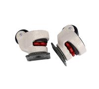 Caster wheels, Lot de 12 roulettes pivotantes rétractables for chariot de bureau ou machine industrielle (charge maximale : 100 kg). ，for furniture