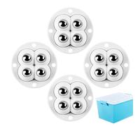 Caster Wheels - Rotatable Adhesive Storage Box Appliance Roller Gadget