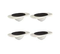 Caster Wheels Set 4pcs Caster Pulley 360 Degrees Universal Wheel Low-Noise Storage Box Roller, Pulley Heavy Duty Casters(Plastic Pulley)