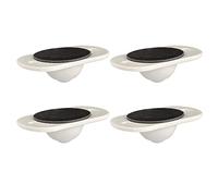 Caster Wheels Set 4pcs Pulley Storage Box Casters Trash Box Self- Furniture Wheel Home Silent No Trace Pasteable Universal Wheel Heavy Duty Casters