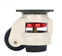 Caster Wheels Set Level Adjustment Wheel/Casters,Flat Support, for Vending Machine Big Equipment,Lndustrial Casters Heavy Duty Casters(1pcs Gd-40s)