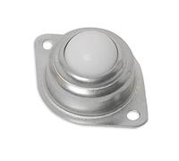 Caster Wheels Set Roller Ball Transfer Bearing Caster Round Durable Bull Wheel for Processing System Furniture Caster Universal Wheel Scroll wheel Heavy Duty Casters(1 Pc,1.5 Inch)