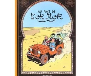 Casterman Tintin tome 15 - au pays de l'or noir (fac-similé couleurs 1950)