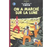 Casterman Tintin tome 17 - on a marché sur la lune (fac-similé couleurs 1954)