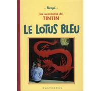 CASTERMAN Tintin tome 5 - le lotus bleu (fac-similé N&B 1934-35 - Petit format)