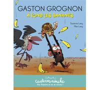 Casterminouche - Gaston Grognon : À fond les bananes Petits albums souples - Suzanne Lang - Casterman - broché - Album jeunesse