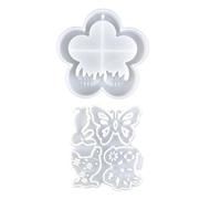 Castes pratiques et robustes en silicone portables pour nichoirs et supports pour projets de décoration de la maison