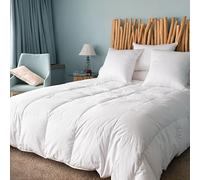 CASTEX - Couette Légère Duvet/Coton Bio 260x240