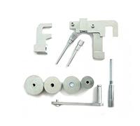 CASTEX Outil de Calage de Moteur de Voiture Kit d'outils de Verrouillage d'arbre à cames Compatible avec Renault Opel Nissan 1.5 1.9 2.2 2.5 Common Rail Diesel DCI - Made in EU