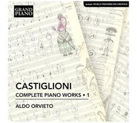 Castiglioni / Orvieto - Complete Piano Works 1 [Compact Discs]