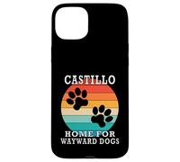 Castillo Home for Wayward Dogs Nom de Famille Coque pour iPhone 15 Plus