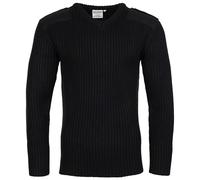 Castle Clothing Pull de Combat à col en V 120 V Noir Taille L