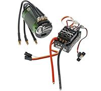 Castle Creations 1/8 Mamba X Waterproof ESC/1512-1800 KV E-Buggy EditionX - Moteur sans balais sensoriel : balle de 4 mm, CSE010015506