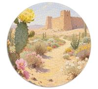 Castle Garden Puzzle 1000 Pièces Educa Jouet en Bois Divertissement Créatif De l'art De La Décoration Scenery Jeu Éducatif Challenge Toy Adultes Et Enfants À Partir De 14 Ans 1000pcs (67.5x67.5cm)