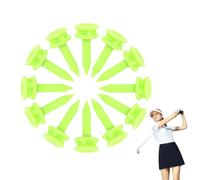 Castle Golf Lot de 10 t-shirts de golf d'entraînement - Accessoires de golf pour golfeurs - Améliore la précision du swing - Réduit la friction - Aide à l'entraînement de golf durable