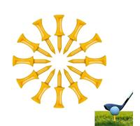 Castle Golf Tees - Lot de 10 tees de golf portables, tees de golf, Appea accrocheur, accessoires de golf polyvalents pour les amateurs de golf, golf de stabilité constante pour entraînement de golf