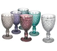 Castle Lot de 6 verres à vin 280 ml en verre